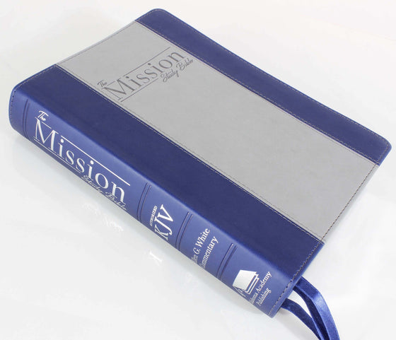 KJV, Mission Study Bible with EGW Comments, Sapphire