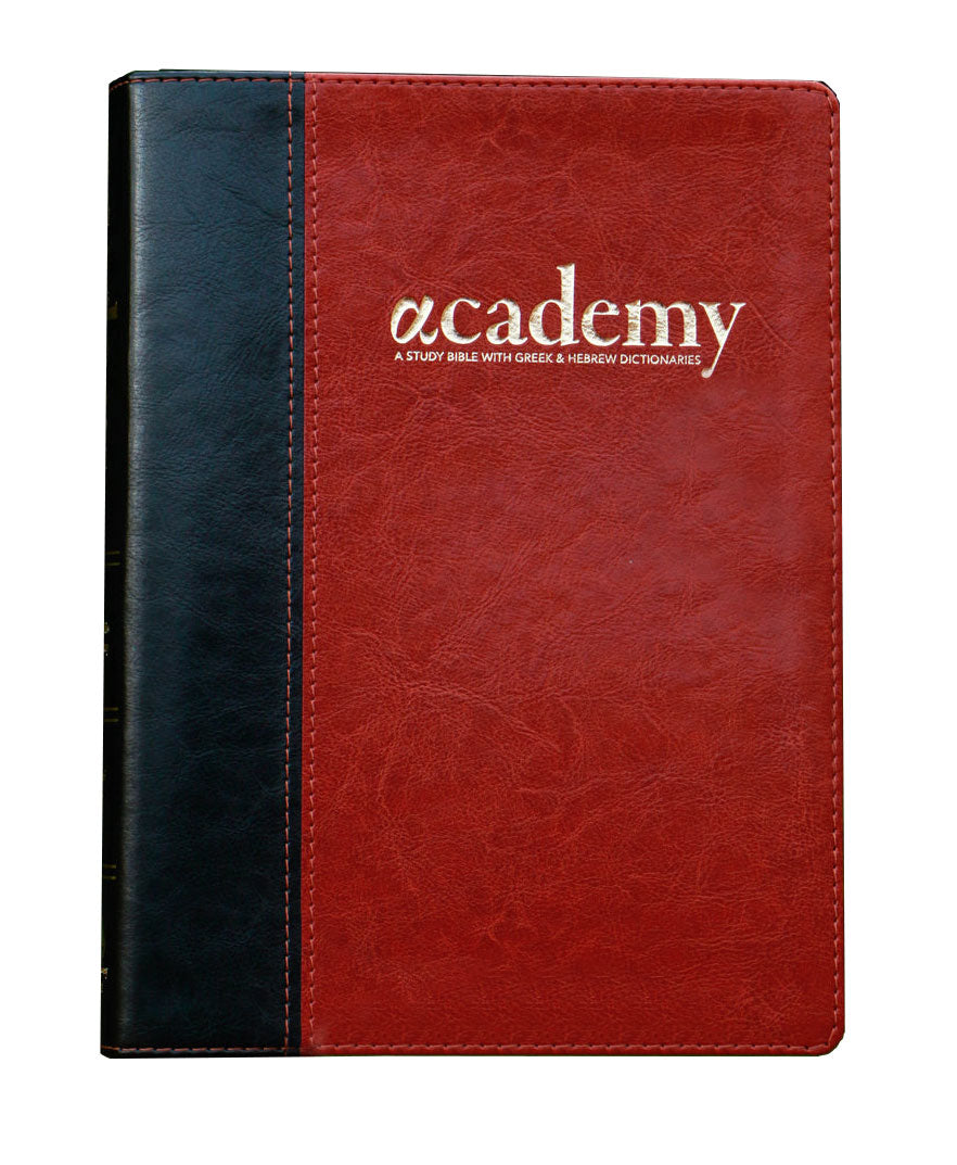 Academy Study Bible - Chestnut Brown Edition—Shipping in May