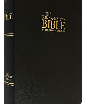 Remnant Study Bible, KJV - Genuine Top-grain Leather, Black