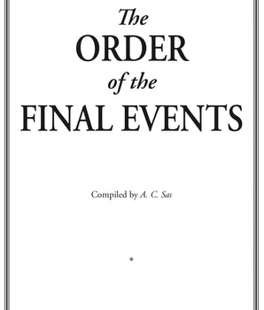 The Order of the Final Events