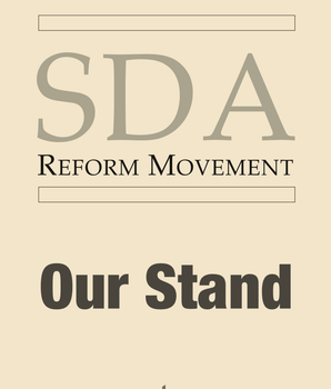 SDA Reform Movement: Our Stand