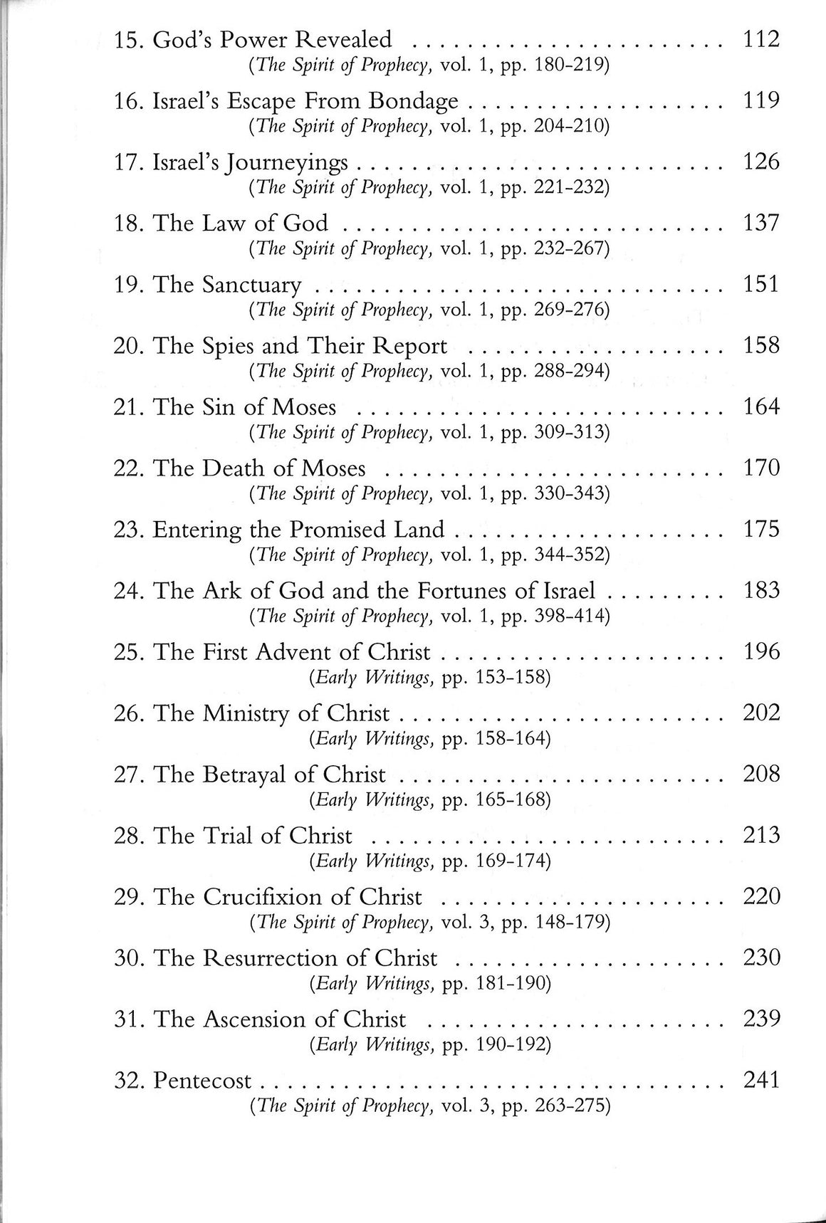 The Story of Redemption, CHL