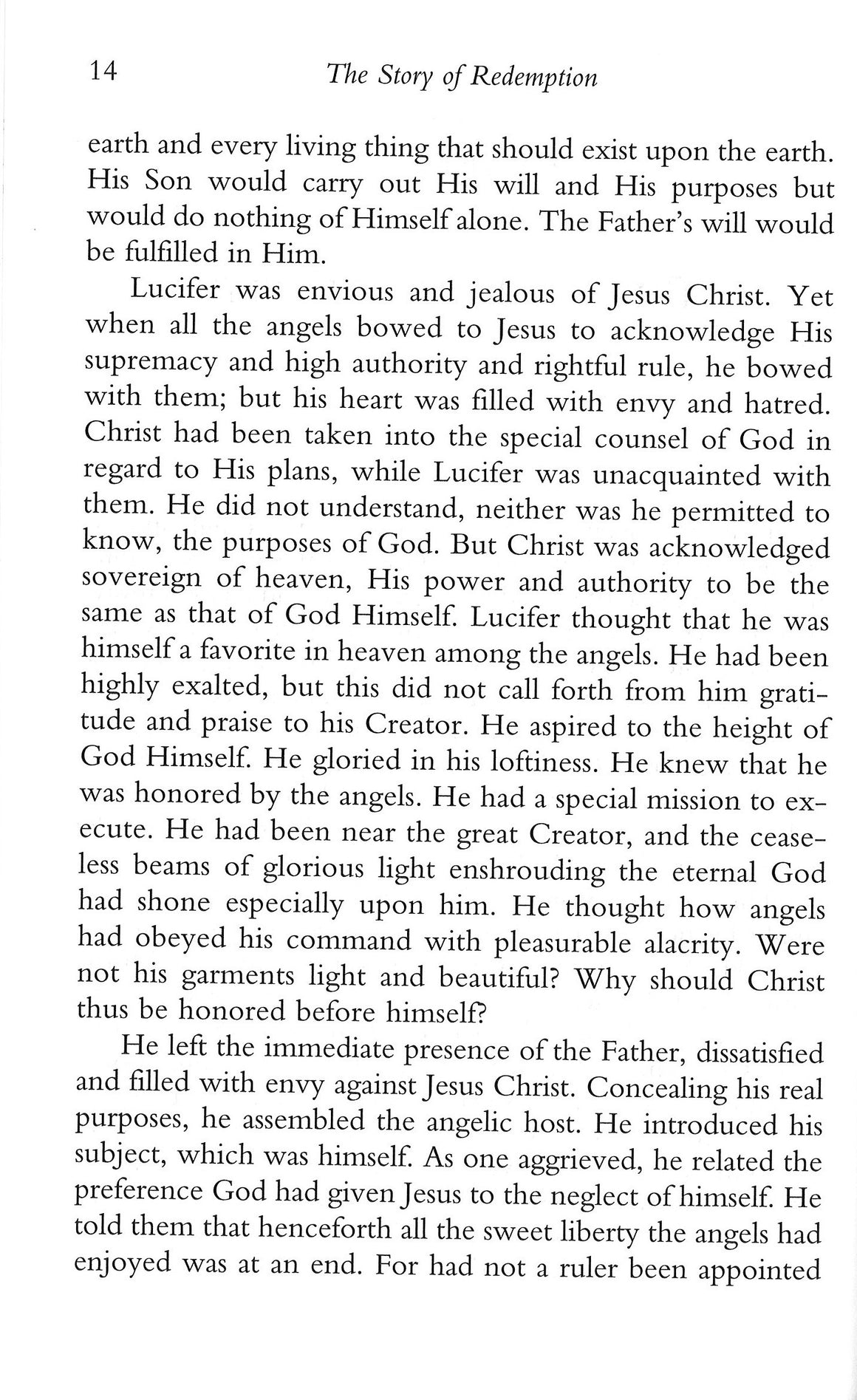 The Story of Redemption, CHL