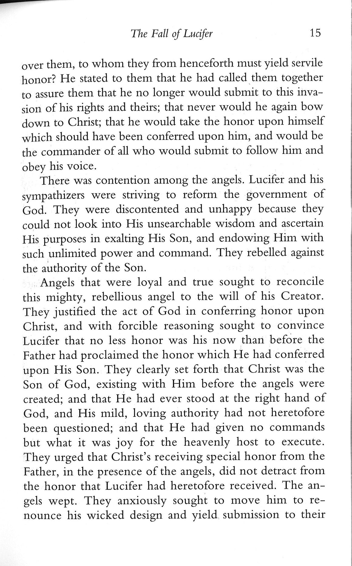 The Story of Redemption, CHL