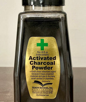 Activated Charcoal Powder / Bottle, 16 fl oz