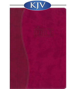 Remnant Study Bible, KJV (Leather-soft Raspberry) King James Version